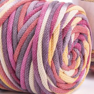 YARNART MACRAME CORD 5 MM VR - MACRAME CORD VARIEGATED - 910