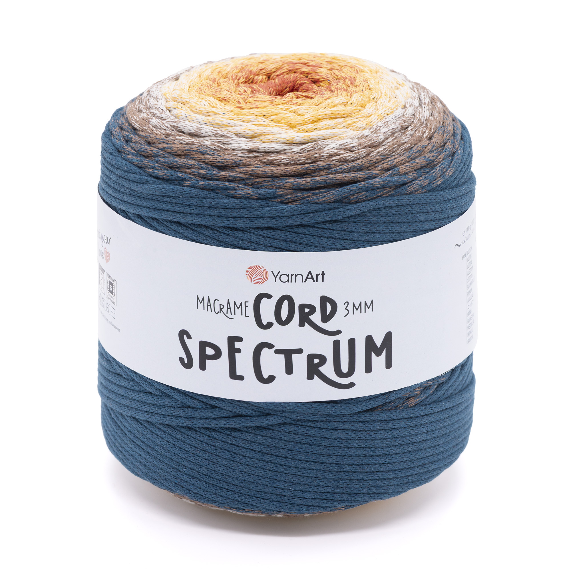 Macrame Cord 3 mm Spectrum - 4305