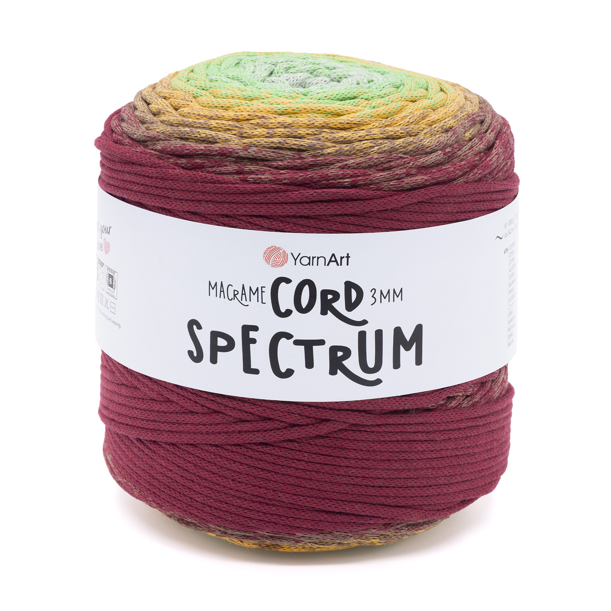 Macrame Cord 3 mm Spectrum - 4308