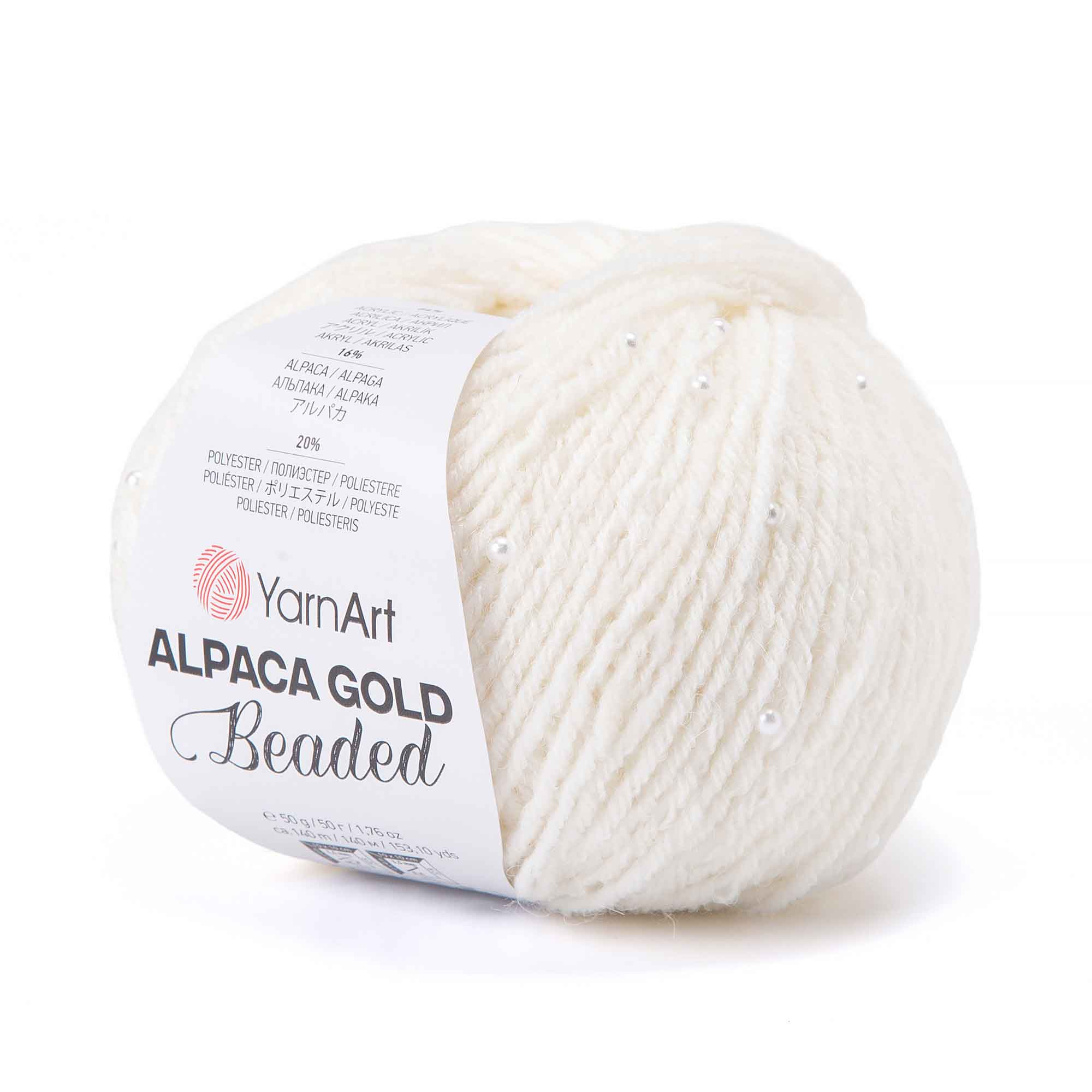 Alpaca Gold Beaded - 3601