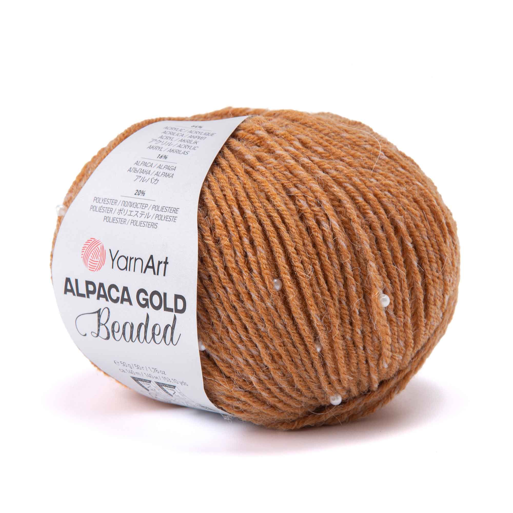 Alpaca Gold Beaded - 3603