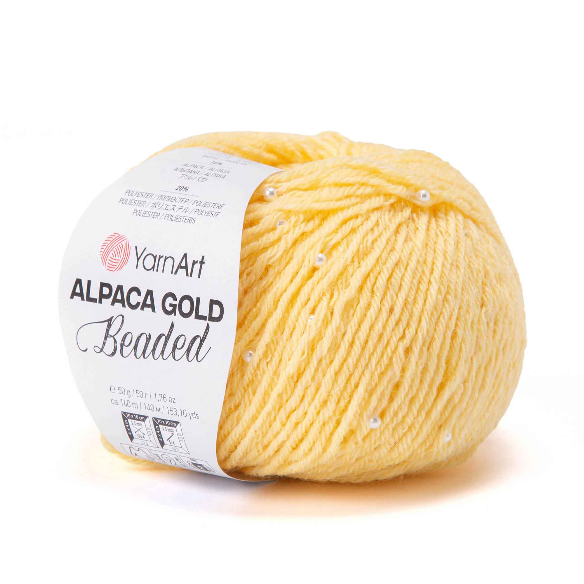 Alpaca Gold Beaded - 3605