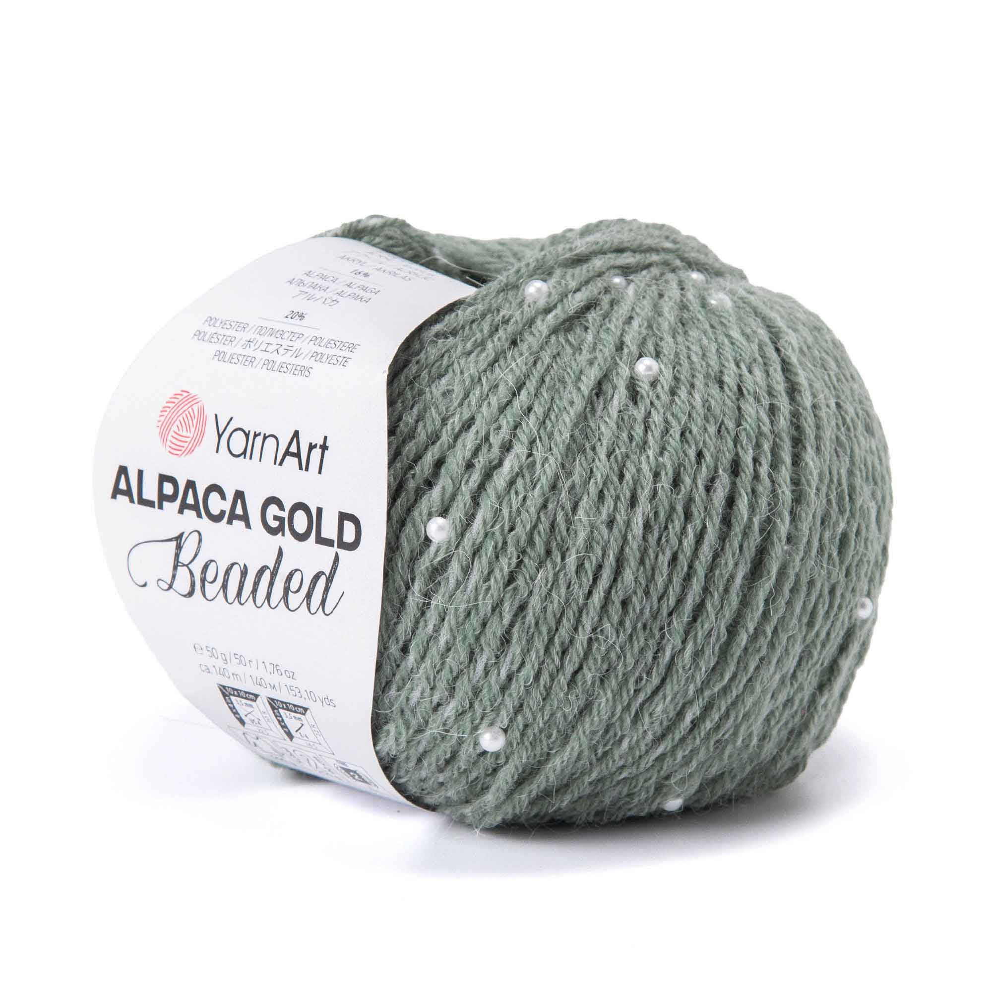 Alpaca Gold Beaded - 3606