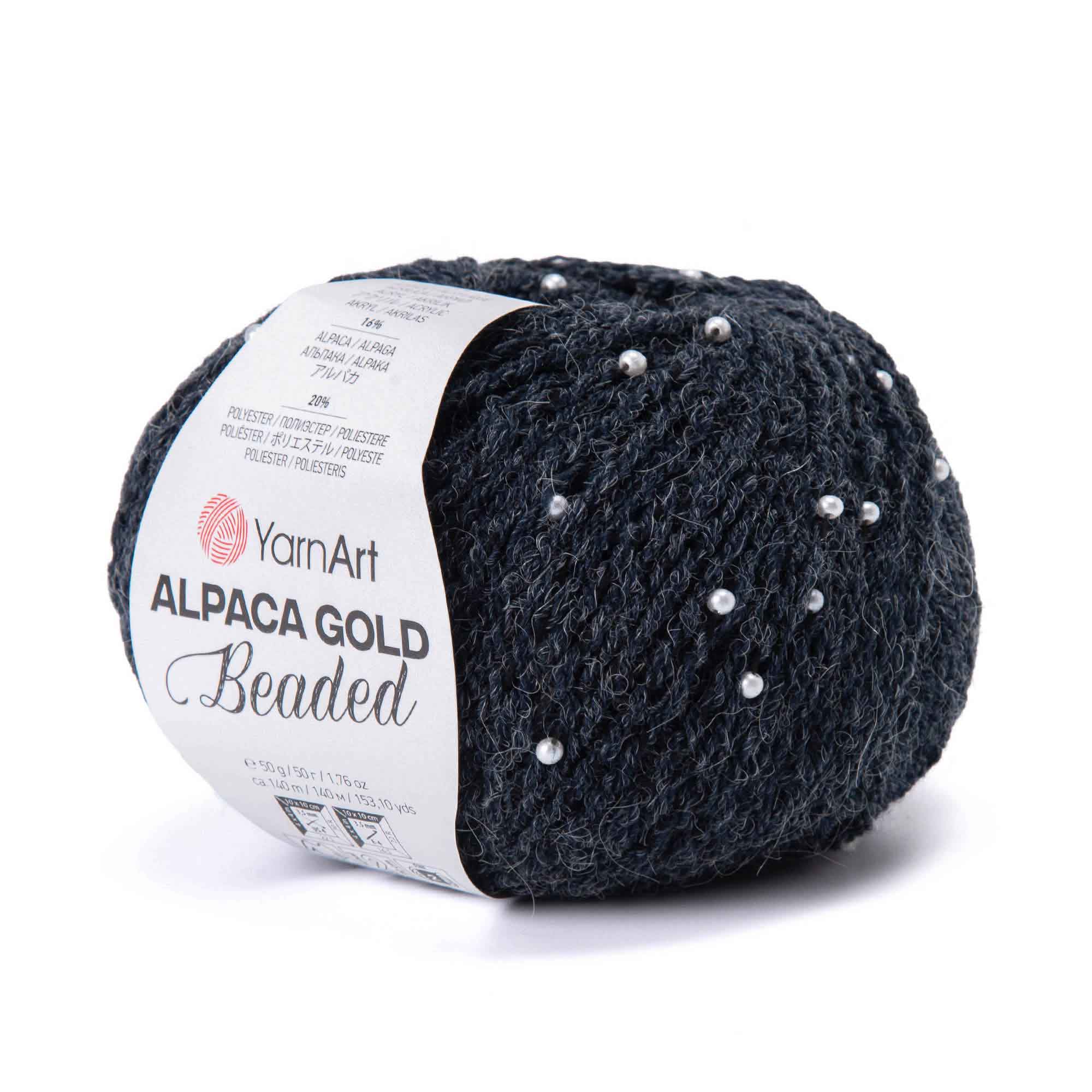 Alpaca Gold Beaded - 3607