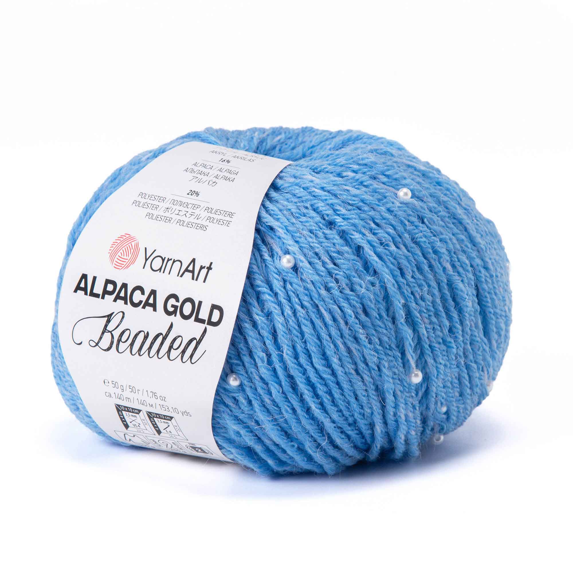 Alpaca Gold Beaded - 3609