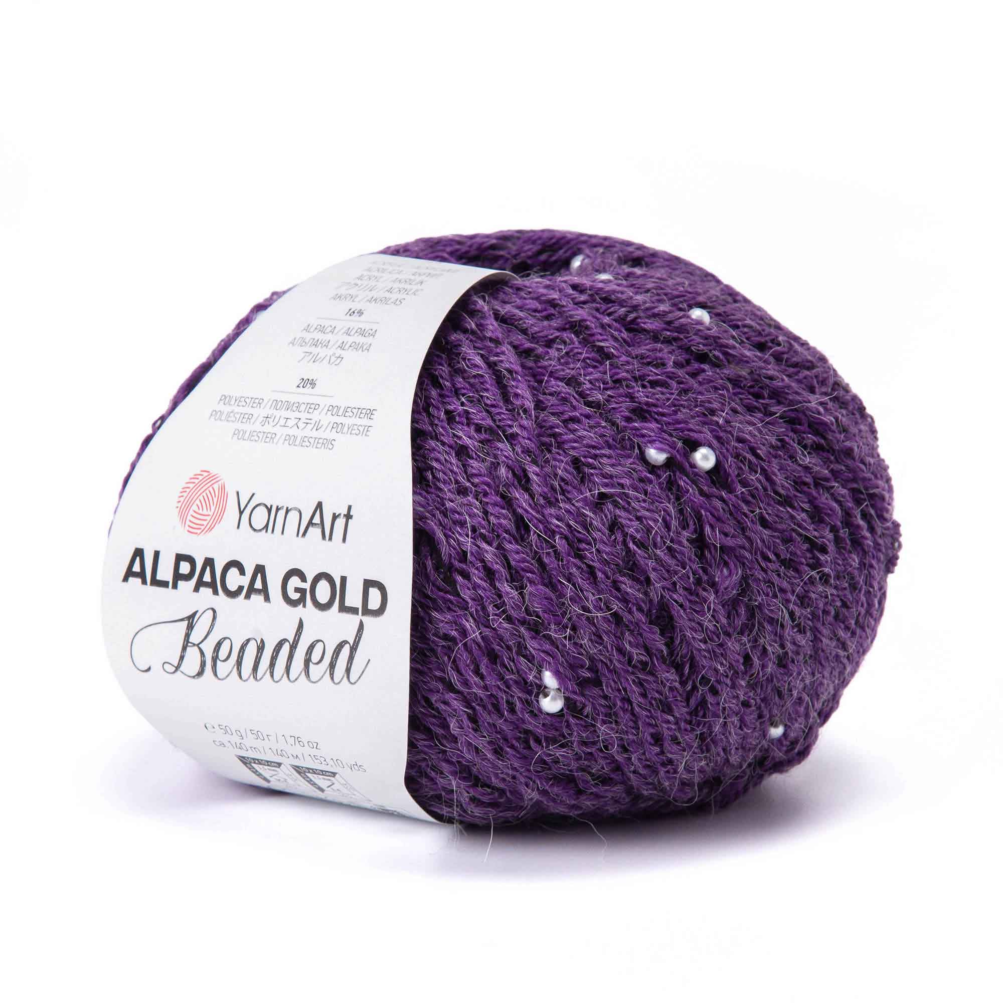 Alpaca Gold Beaded - 3610