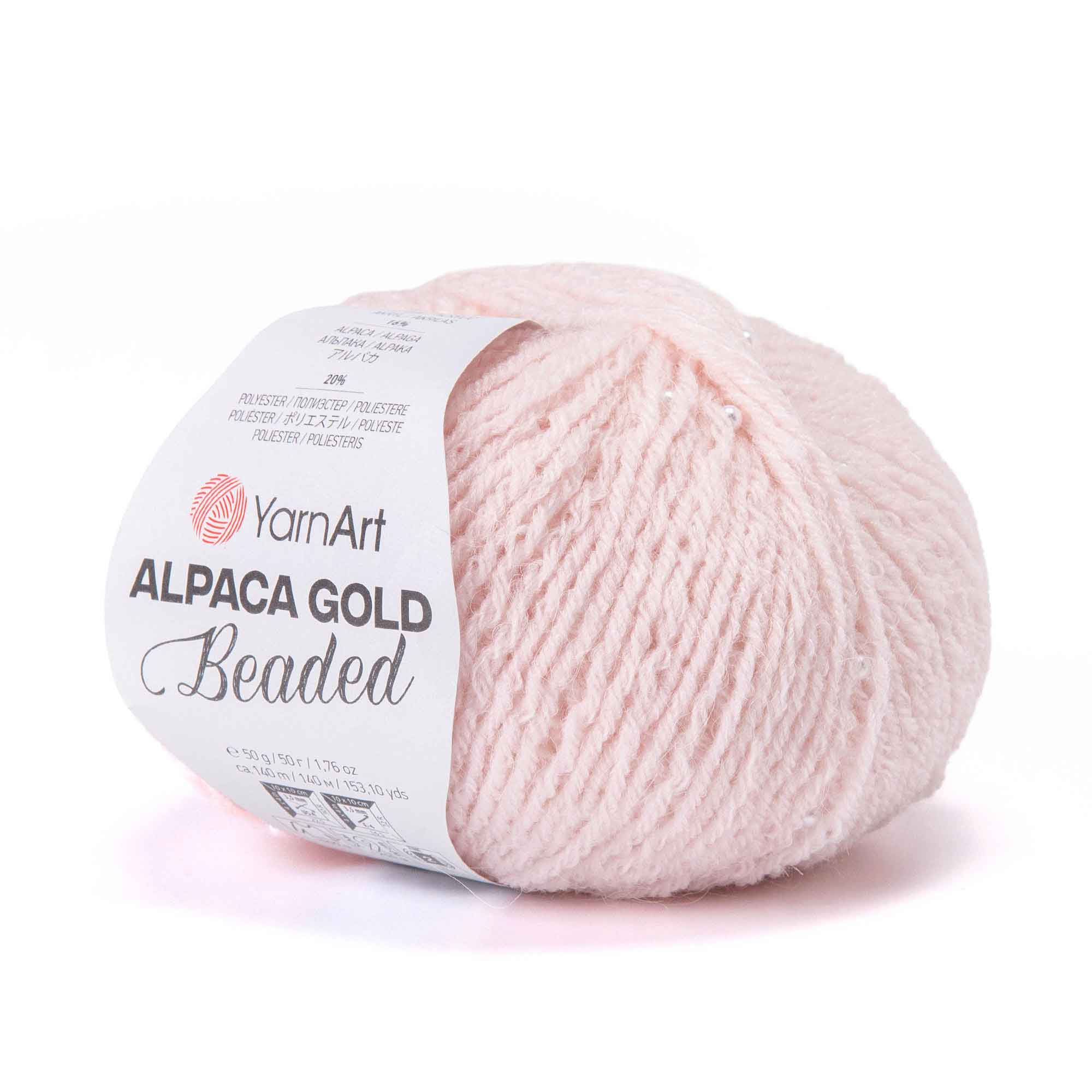 Alpaca Gold Beaded - 3613