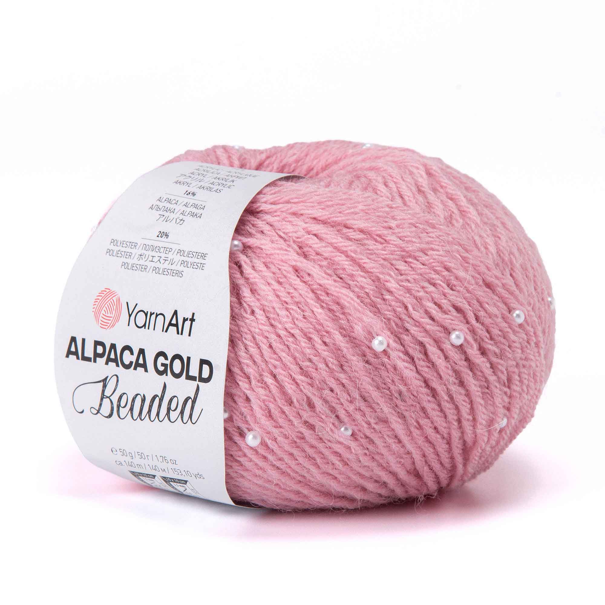 Alpaca Gold Beaded - 3614
