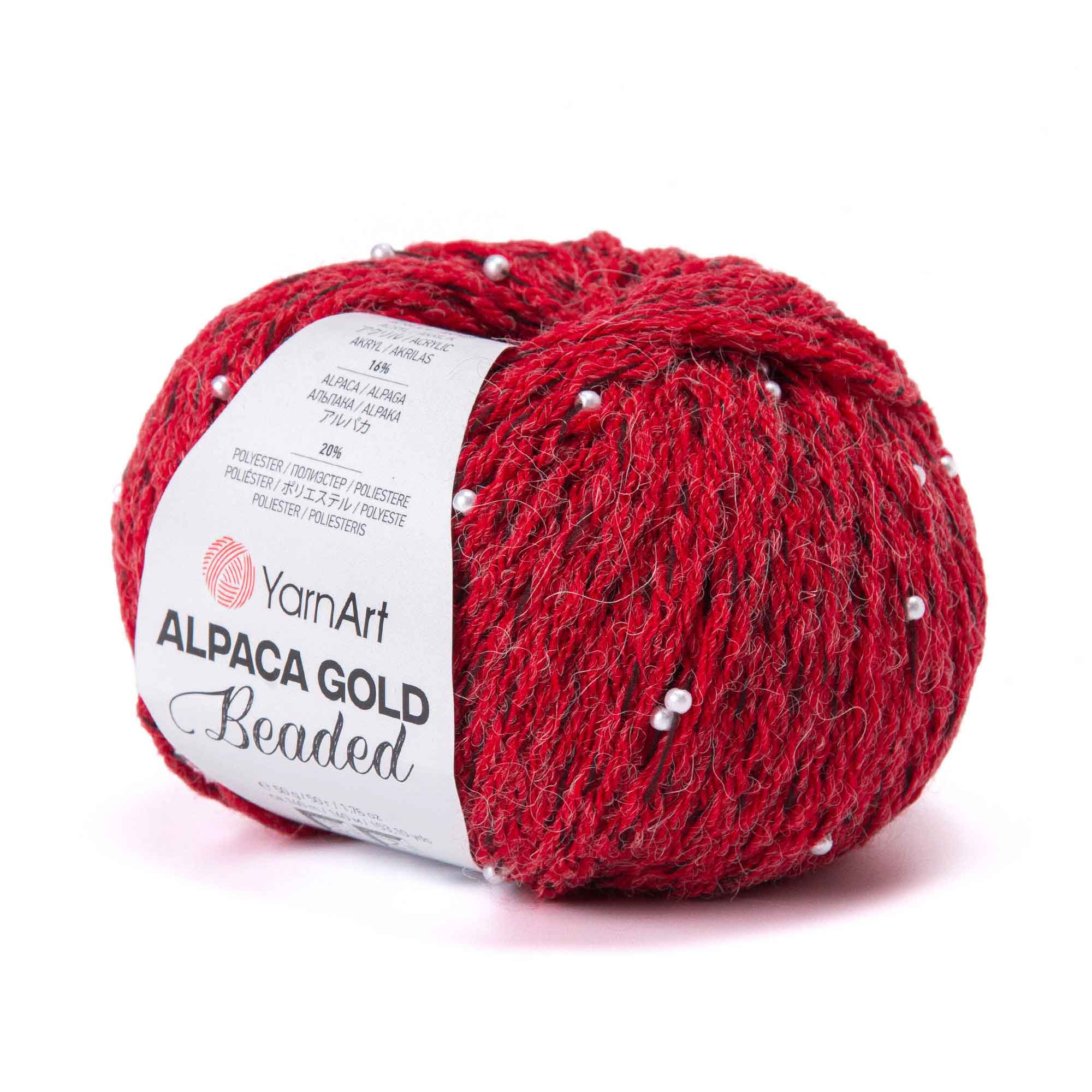 Alpaca Gold Beaded - 3615