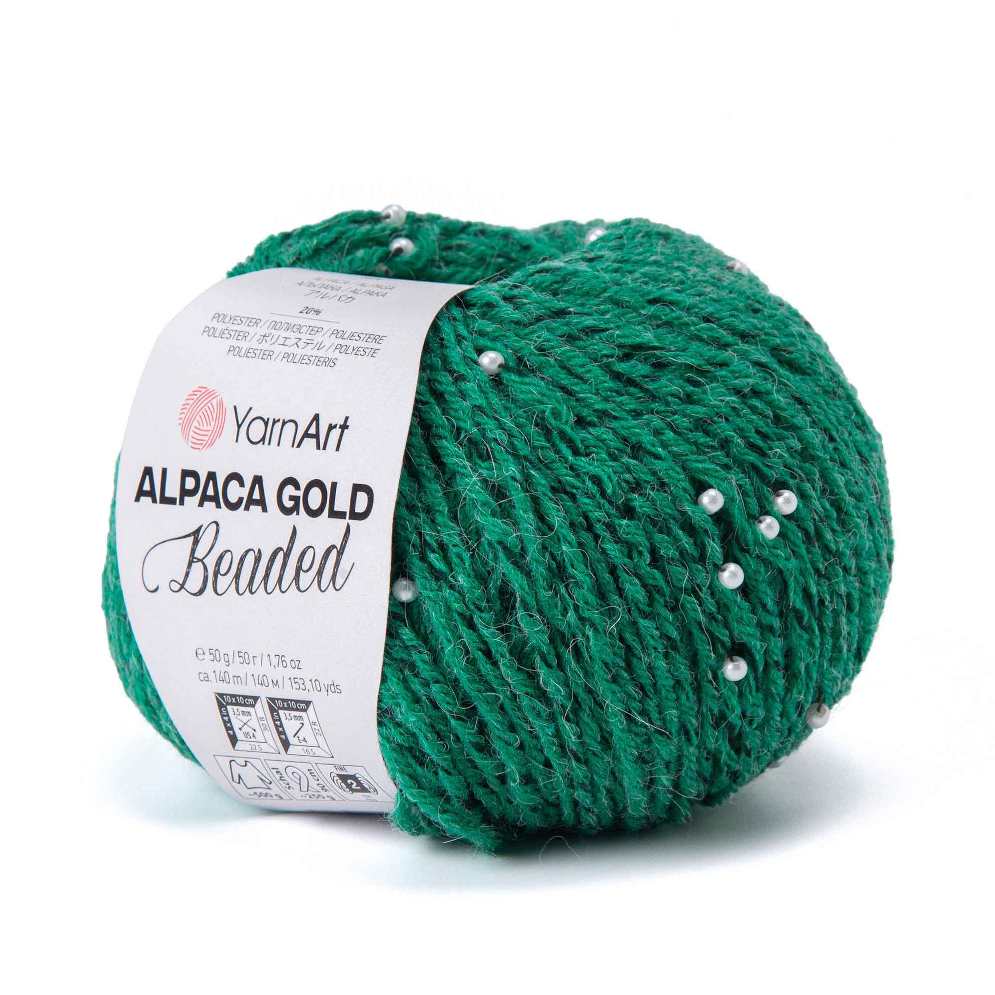 Alpaca Gold Beaded - 3616