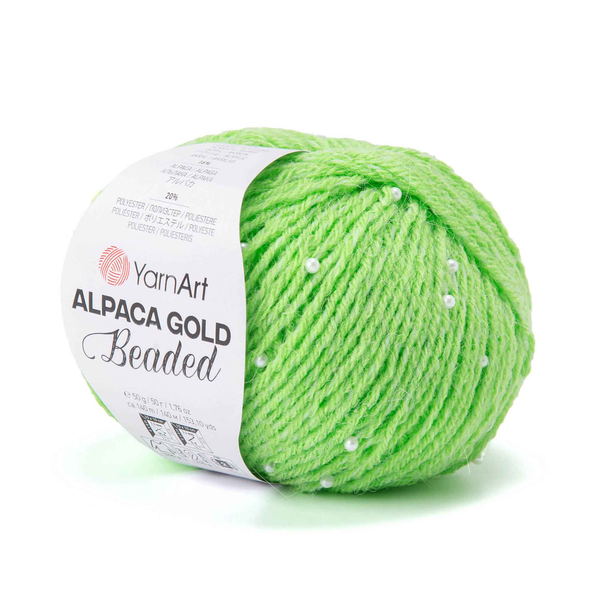 Alpaca Gold Beaded - 3617