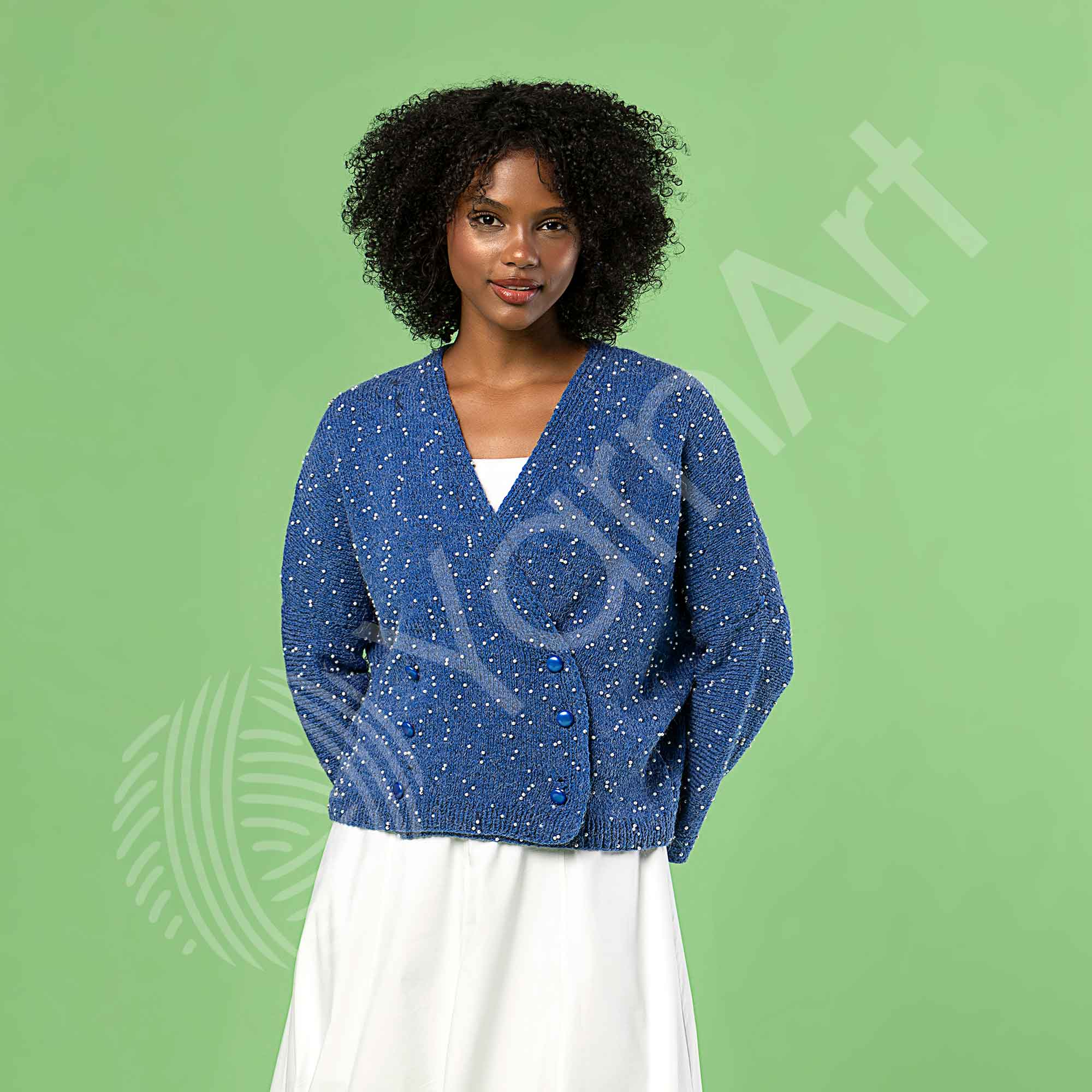 Alpaca Gold Beaded - 3602 — изображение 4